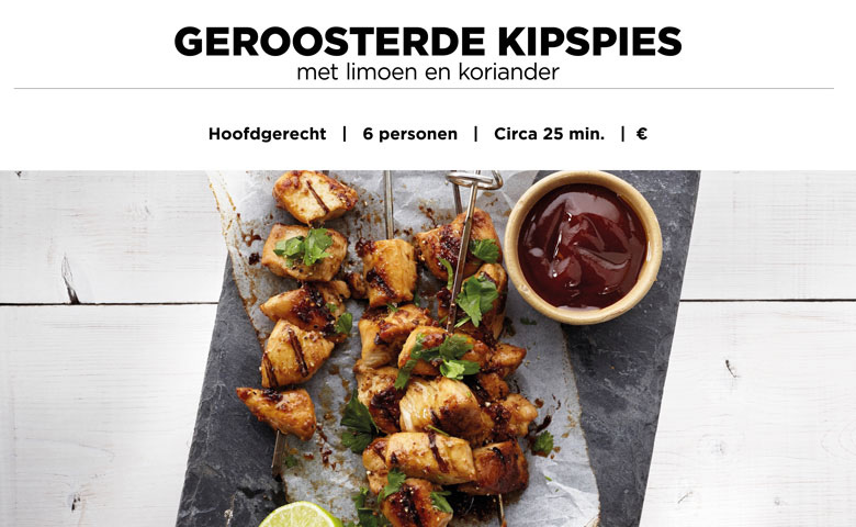 Geroosterde kipspies