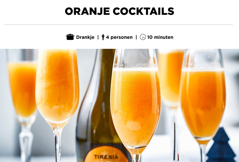 Oranje cocktails