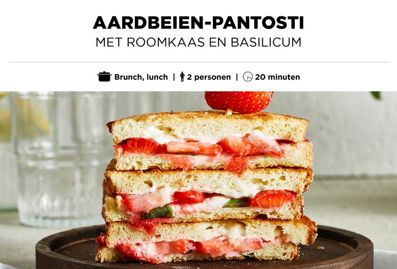 Aardbeien-pantosti