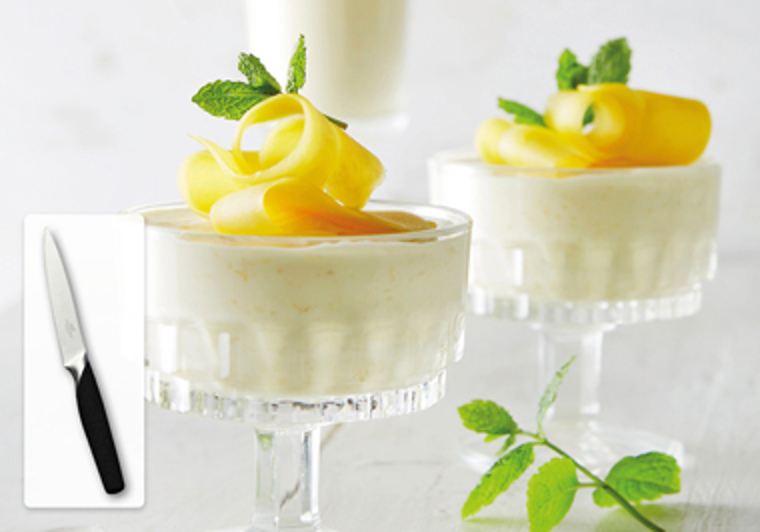 Mango-yoghurtbavarois