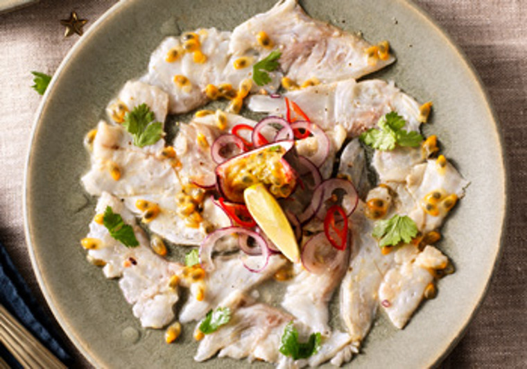 Zeebaarsfilet ceviche