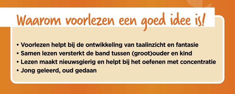Waarom voorlezen een goed idee is