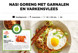 Nasi goreng met garnalen en varkensvlees