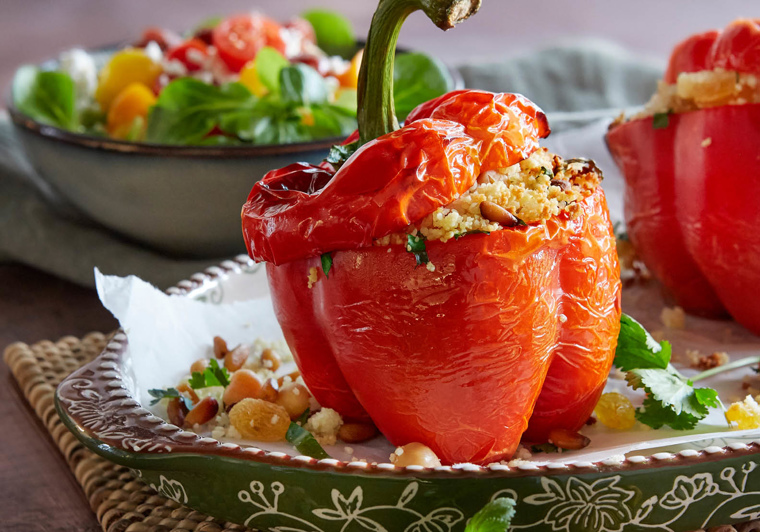 Paprika's gevuld