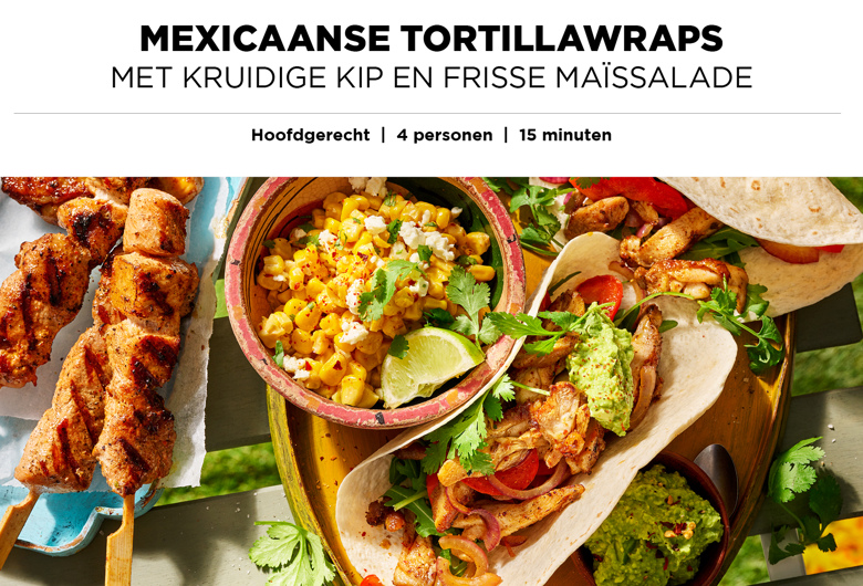 Mexicaanse tortillawraps