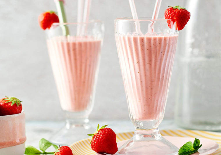 Aardbeien-shake