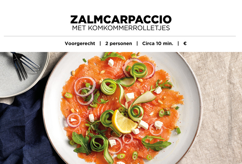 Zalmcarpaccio