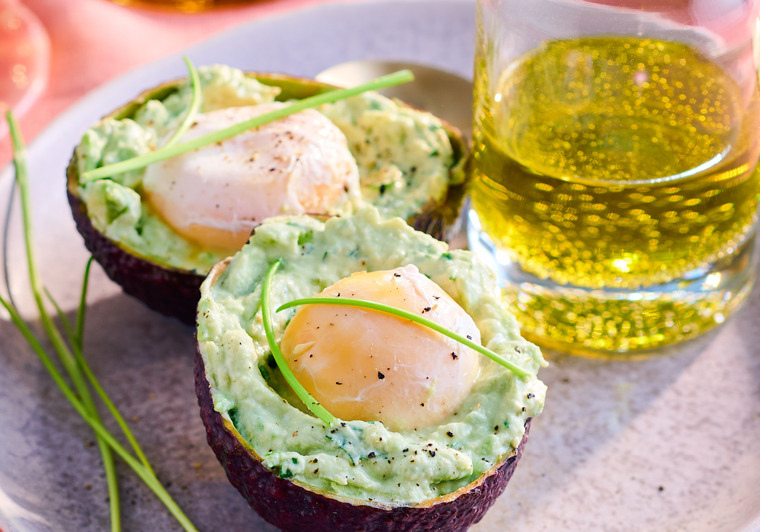 Gevulde avocado