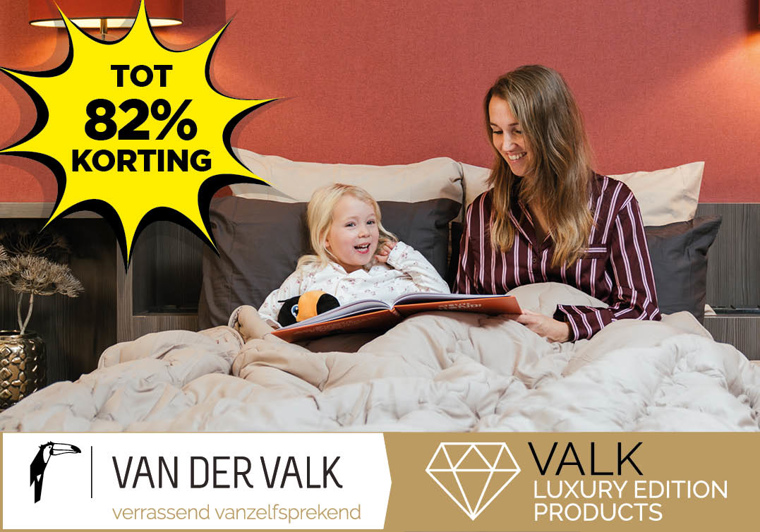 Spaar voor Van der Valk bedtextiel