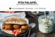 Pita falafel met frisse tomatensalsa