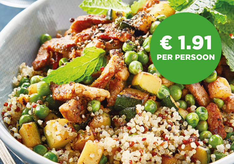 Snelle groenteroerbak