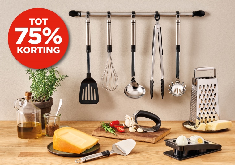 Spaar voor handige Leifheit keukenaccessoires