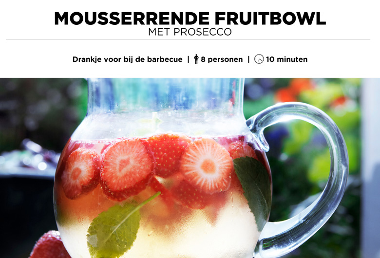 Mousserende fruitbowl