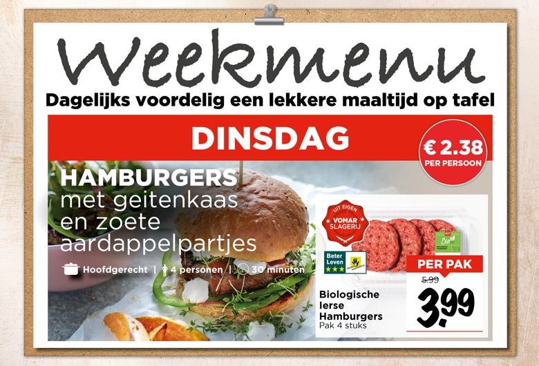 Dinsdag W18