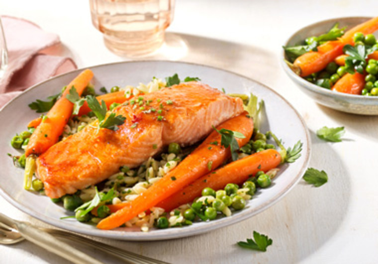Gemarineerde zalmfilet