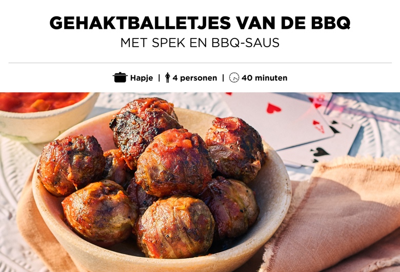 Gehaktballetjes van de BBQ