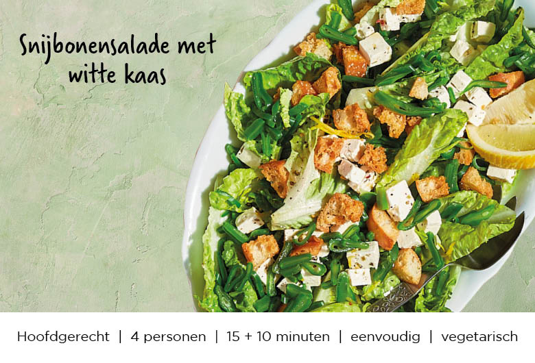 Snijbonensalade