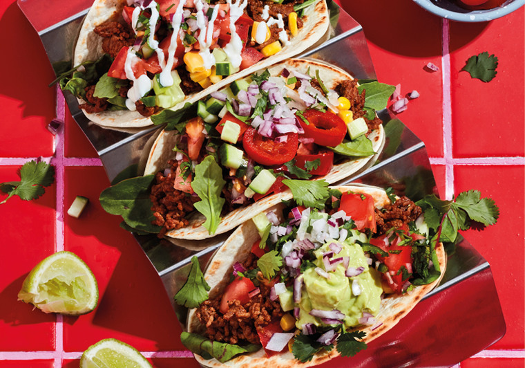 Soft  taco's
