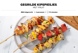 Gegrilde kipspiesjes