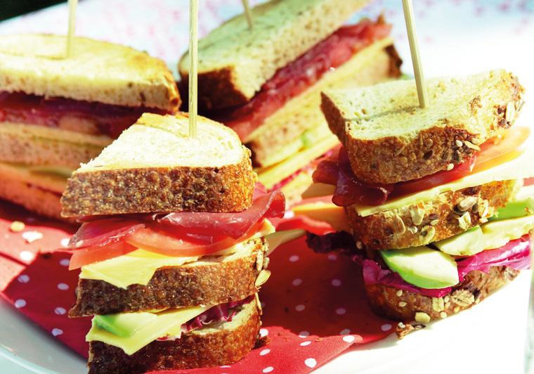 Clubsandwich gezond