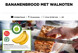 Bananenbrood met walnoten