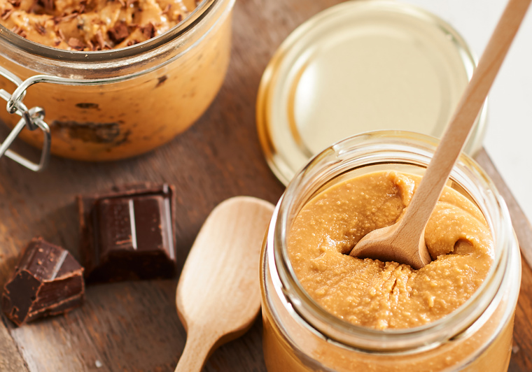 Broodje crunchy pindakaas