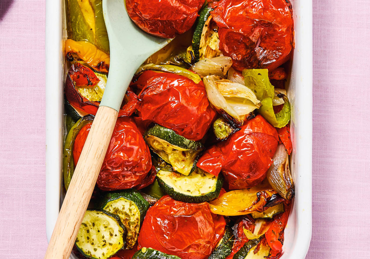 Gegrilde groenteschotel