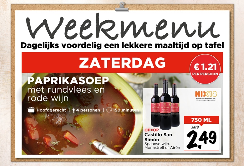 Zaterdag W19