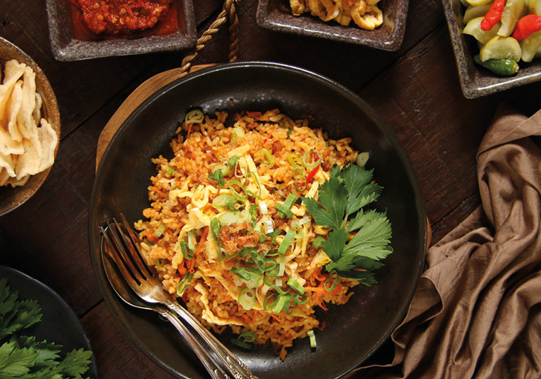 Vegetarische nasi goreng