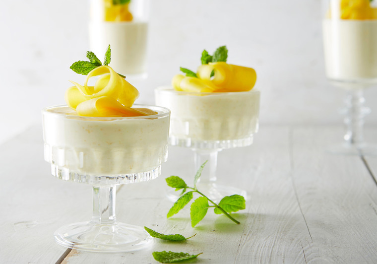 Mango-yoghurtbavarois