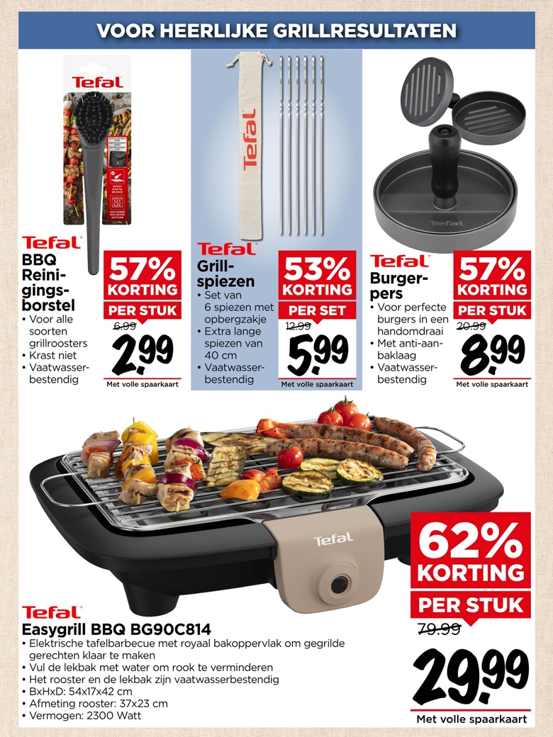 Tefal assortiment