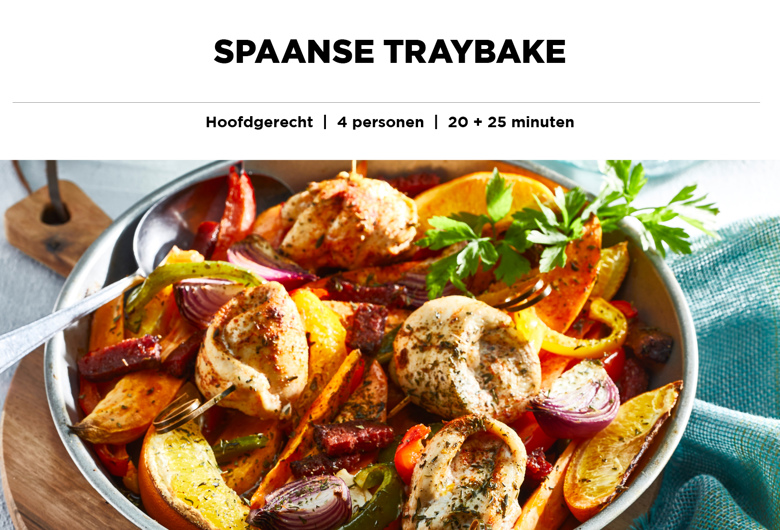 Spaanse traybake
