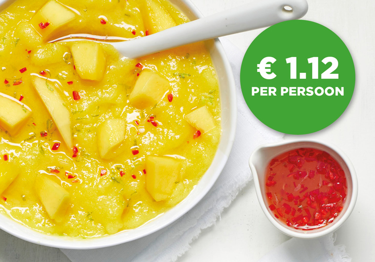 Spicy mango-smoothiebowl