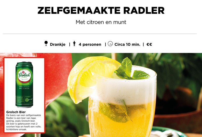 Zelfgemaakte Radler