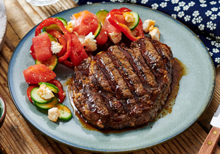 Whisky ribeyesteak