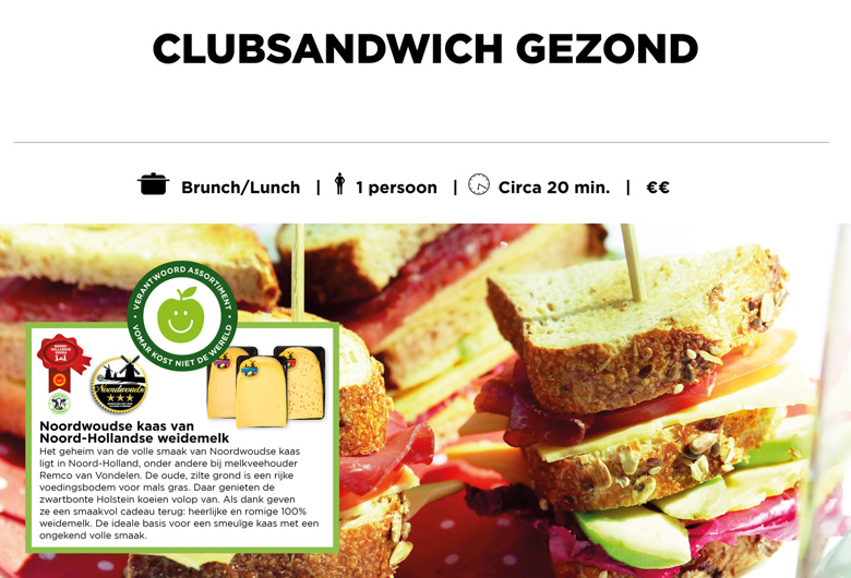 Clubsandwich gezond