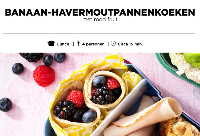 Banaan-havermoutpannenkoeken