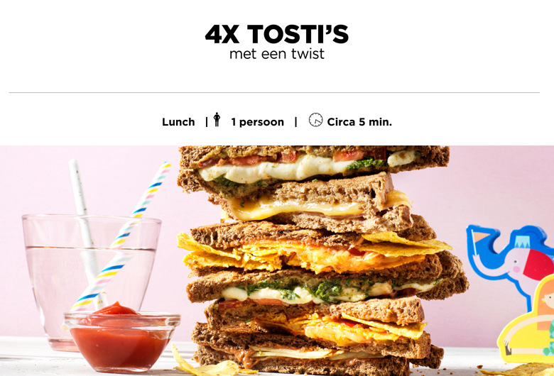 4x Tosti's