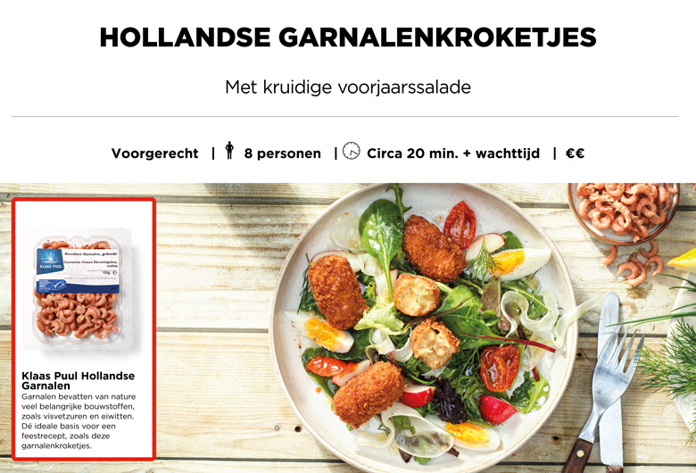 Hollandse garnalenkroketjes