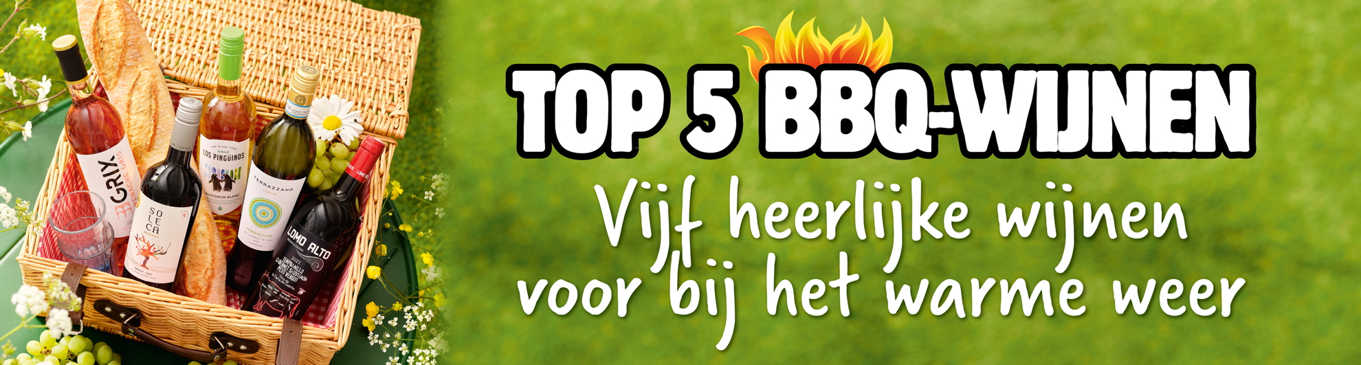 Barbecue wijnen zomer