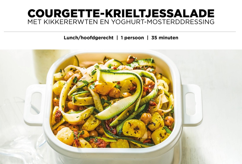 Courgette-krieltjessalade