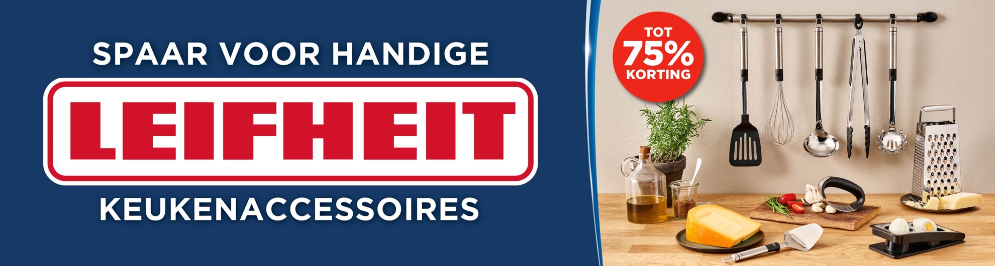 Header Leifheit Keukenaccessoires
