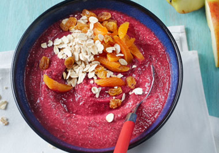 Rode Biet Smoothie Bowl