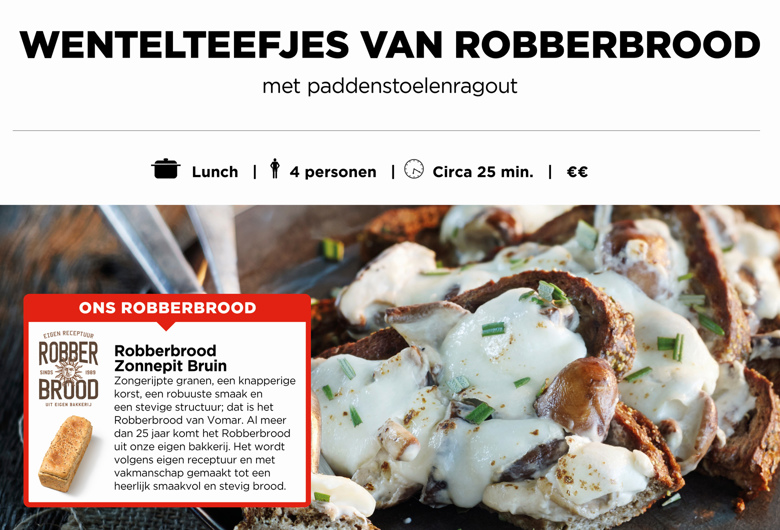 Wentelteefjes van Robberbrood