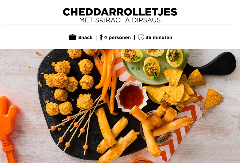 Cheddarrolletjes