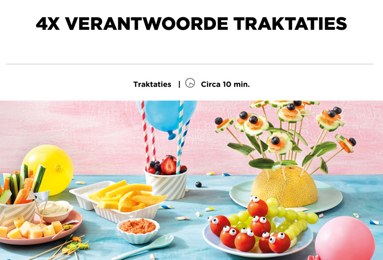 4x Verantwoorde traktaties
