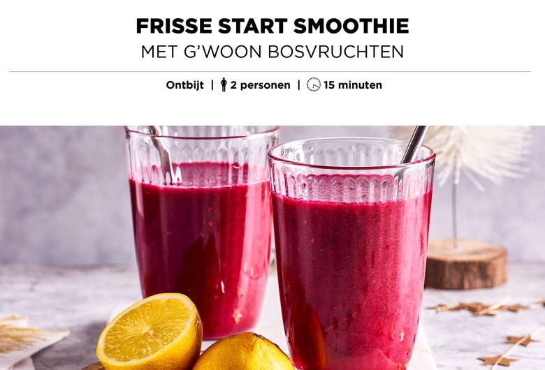 Frisse start smoothie
