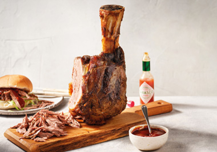 Beef Hammer met tabasco en dry rub