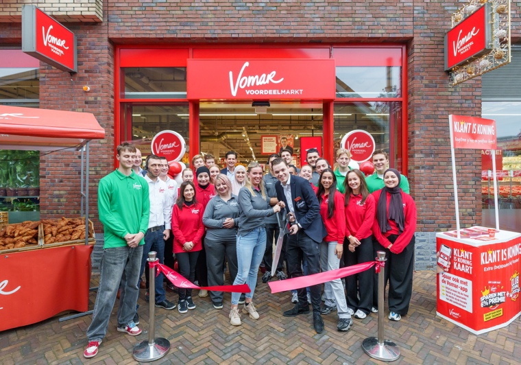 Vernieuwde Vomar Terwijde geopend