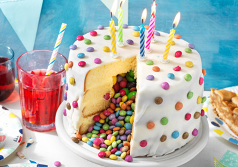 Regenboog Verjaardagstaart